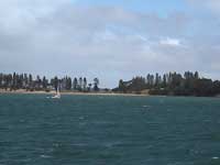 Waiheke Island, from ferry