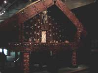 Maori store house, Te Papa